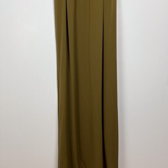 Vince Green 100% Silk Sleeveless Maxi Slip Dress Size Small - Picture 3 of 8
